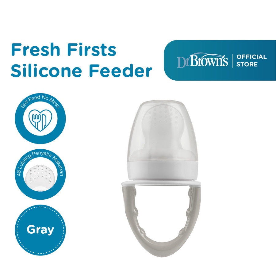 Dr Brown Browns Fresh First Silicone Feeder Mpasi Baby