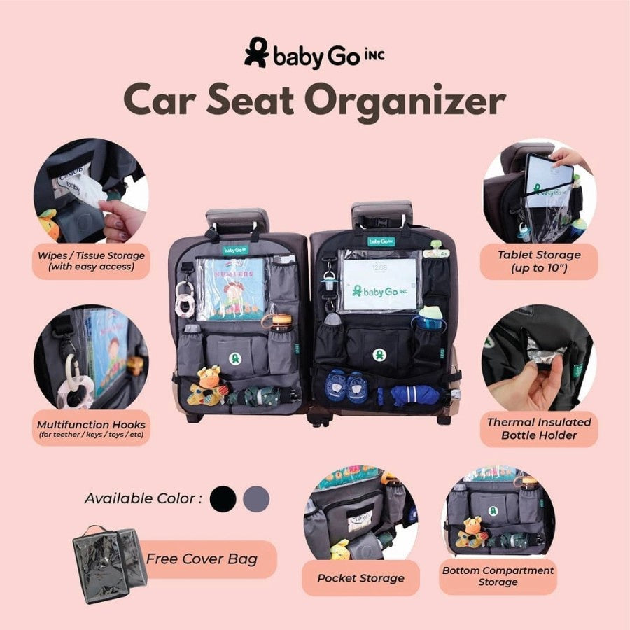 Babygo Carseat Organizer