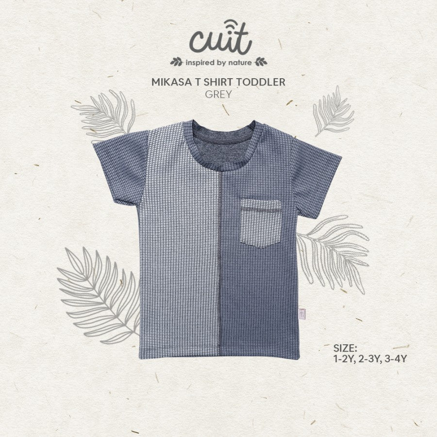 CUIT Baby 1-4 Tahun Mikasa Kaos Tangan Pendek T-Shirt Anak Laki Laki