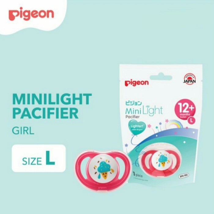 PIGEON Minilight Pacifier Empeng Bayi Soother Newborn - 12 Bulan
