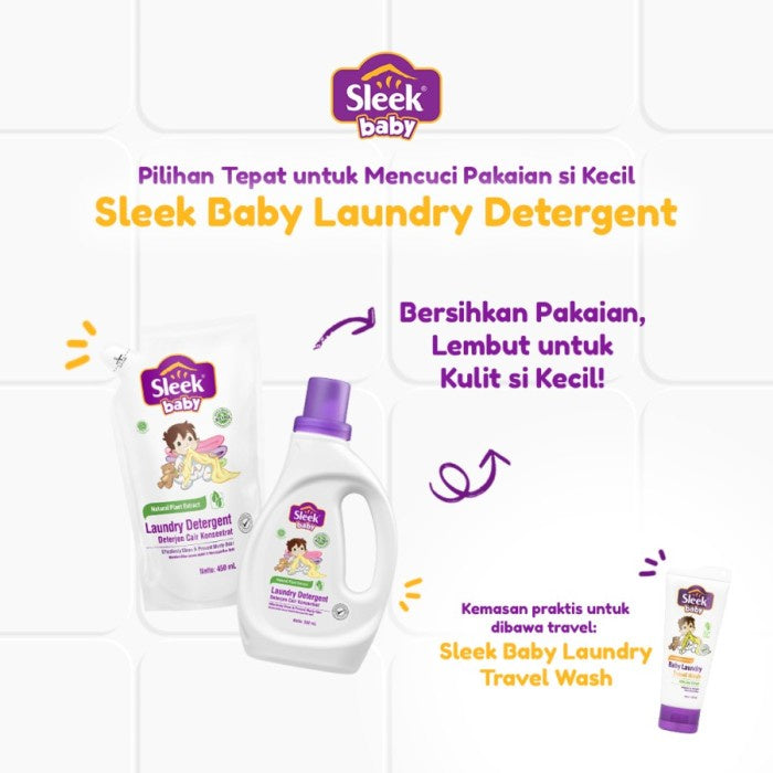 Sleek Baby Laundry Detergen Sabun Cuci Baju Bayi