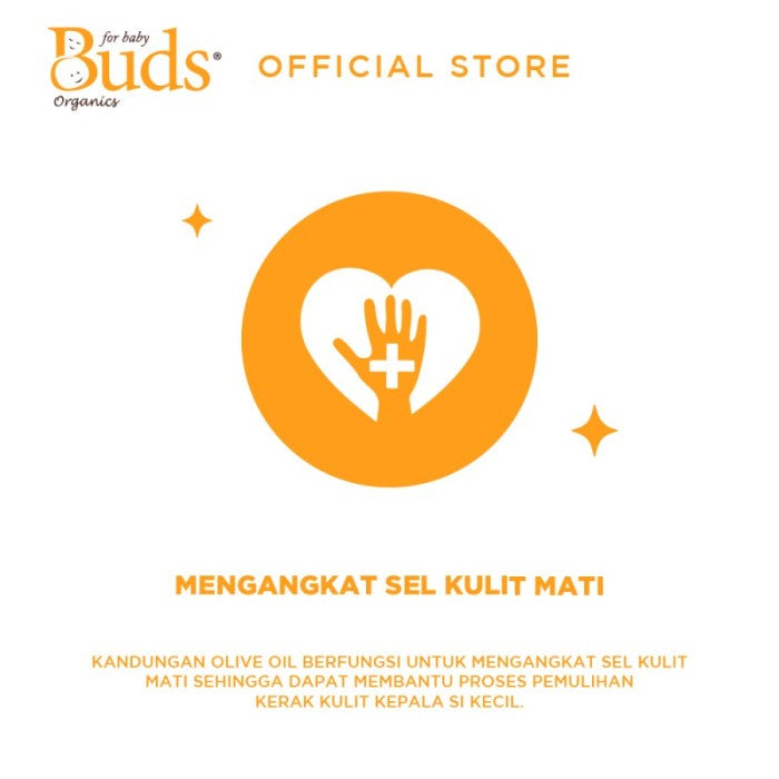Buds Organics Flaky Scalp Cleansing Lotion - Terapi Kerak Kulit Kepala