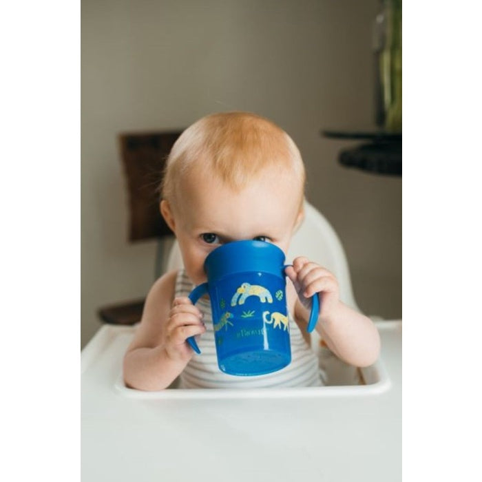 Gelas Bayi - Dr. Brown Smooth Wall Cheers 360 Cup w/ Handles 6M+ 200Ml