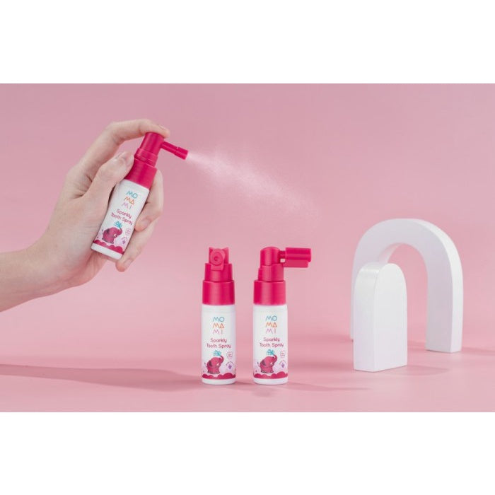 Momami Sparkly Tooth Spray 20ml - Semprotan Perawatan Gigi Anak