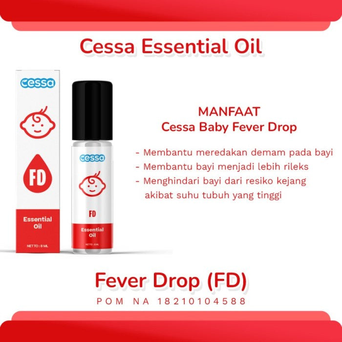 CESSA BABY ESSENTIAL OIL 8 ML PEREDA BATUK PILEK DEMAM REWEL