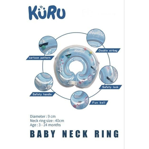 NECK RING BAYI | Pelampung Renang Anak | Ban Leher Baby Neckring