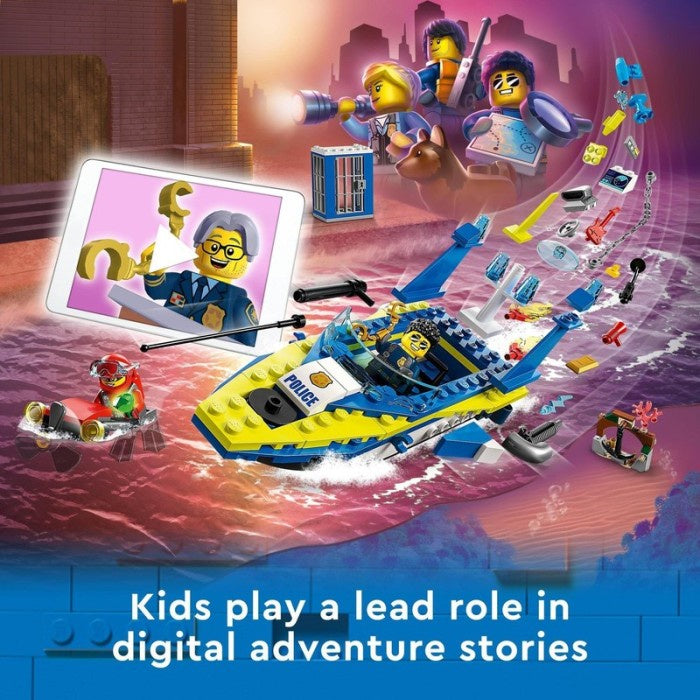 LEGO City 60355 Water Police Detective Missions (278 Pieces)