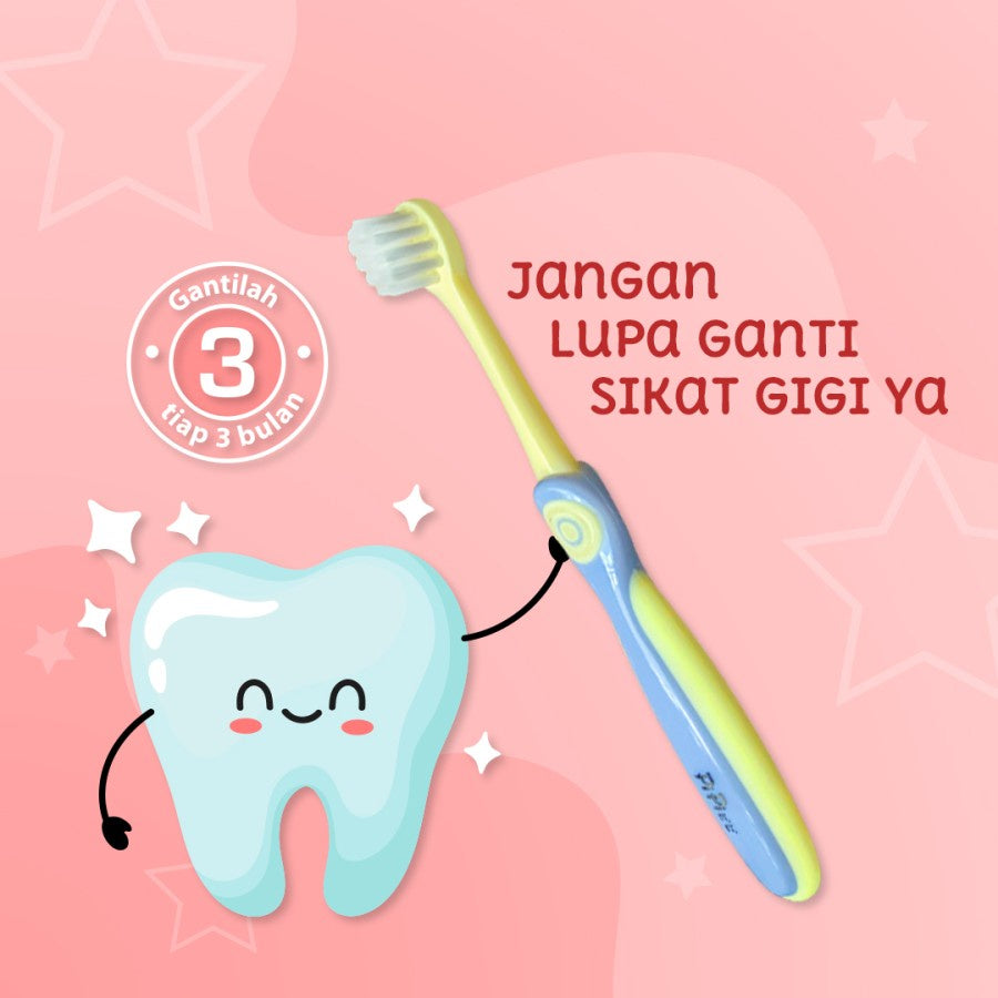 Bagus PiPi Kid Joy Kids Toothbrush Sikat Gigi Anak Bulu Sikat Lembut