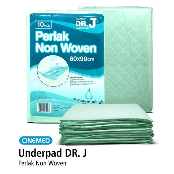 Onemed | Underpad DR. J | Perlak Sekali Pakai | Perlak Dewasa