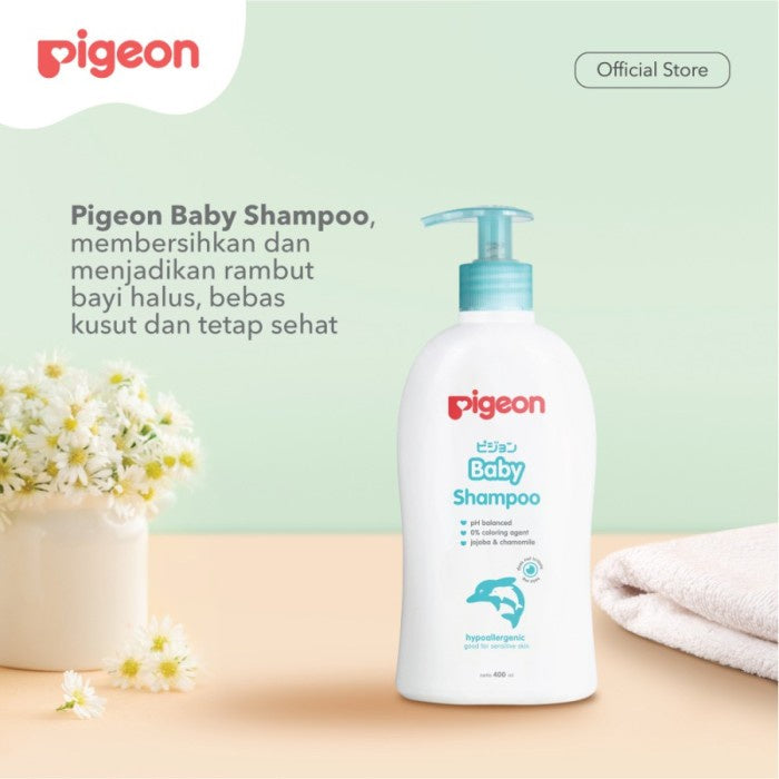 PIGEON Baby Shampoo Chamomile 400Ml | Shampoo Bayi