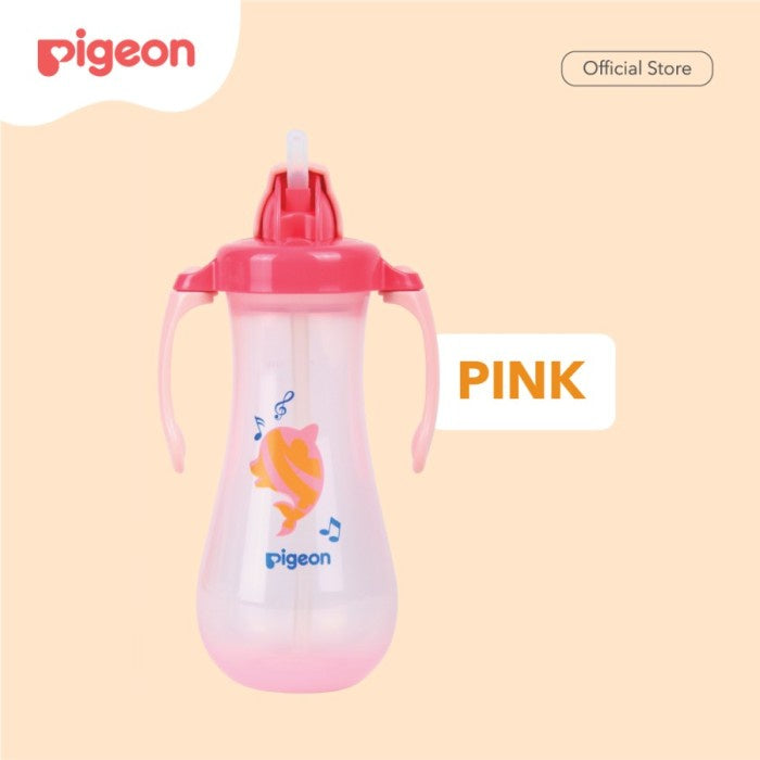 PIGEON Tall Straw Bottle | Botol Minum Bayi