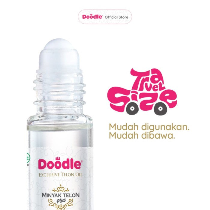 Doodle Telon Roll 10ml Minyak Telon Travel