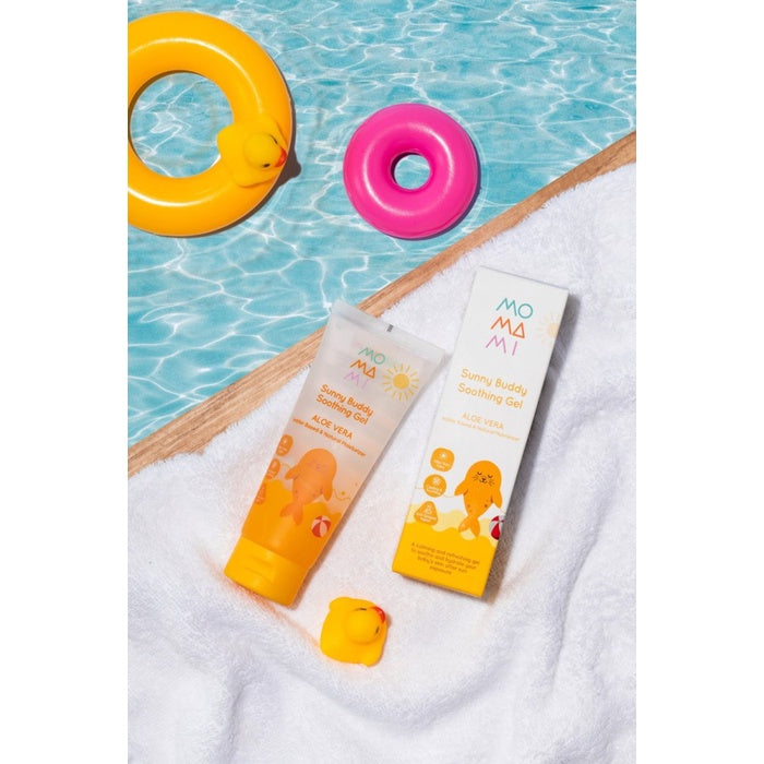 Momami Sunny Buddy Soothing Gel 100ml Aftern Sun Bayi Anak