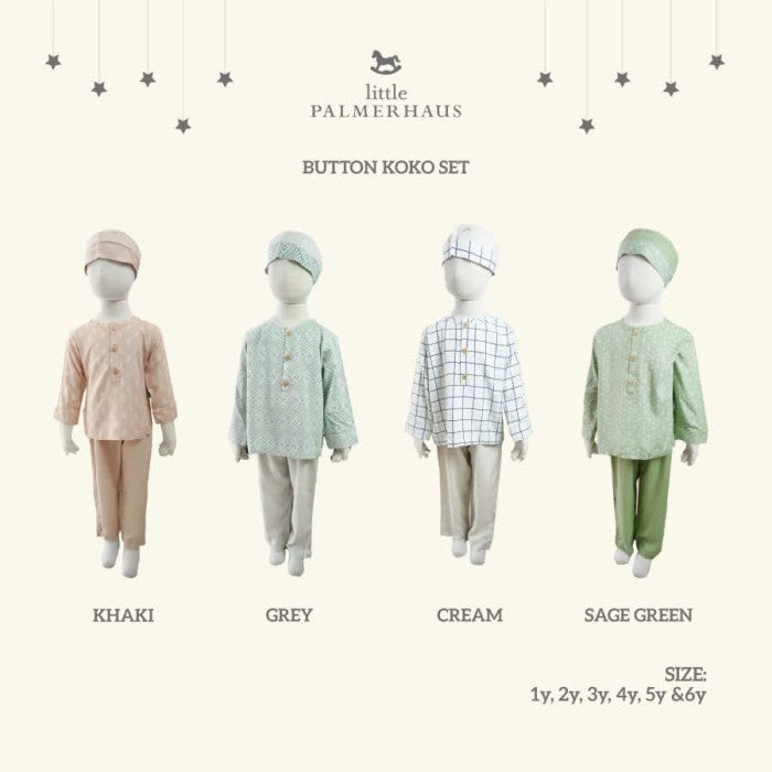 Little Palmerhaus - Button Koko Set Raya Collection