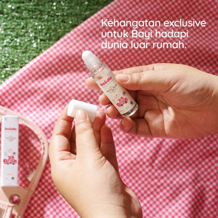 Doodle Telon Roll 10ml Minyak Telon Travel