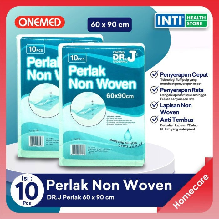 Onemed | Underpad DR. J | Perlak Sekali Pakai | Perlak Dewasa