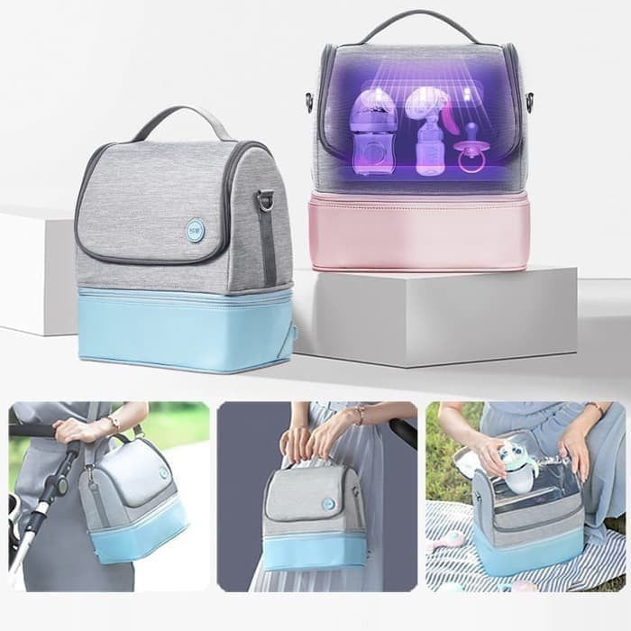59S UVC LED Sterilizing Mommy Bag Tas Strerilizer Portable Pompa Asi