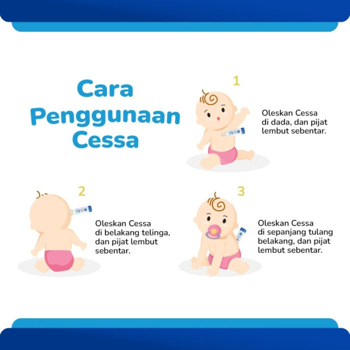 CESSA BABY ESSENTIAL OIL 8 ML PEREDA BATUK PILEK DEMAM REWEL