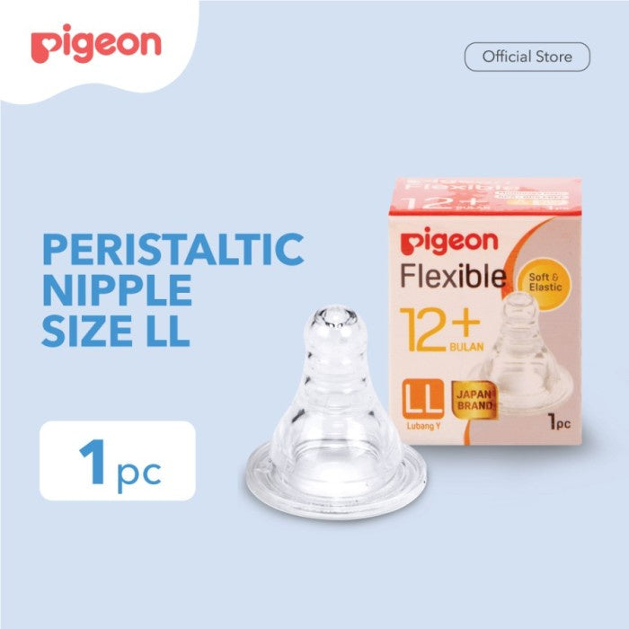 PIGEON Dot Peristaltic Plus Size SS, S, M, L, XL Isi 1 Pcs | Dot Bayi Wide Neck