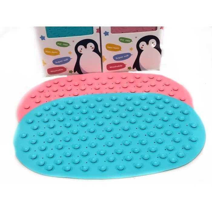 KURU Baby Bath Mat Alas Karet Bak Mandi Bayi & Anak Anti Slip