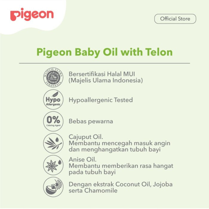 Pigeon Baby Warming Oil 115ml Telon