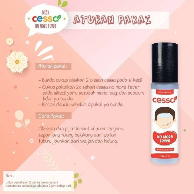 CESSA KIDS UNTUK ANAK USIA ( 2 - 8 Tahun) Essential Oil