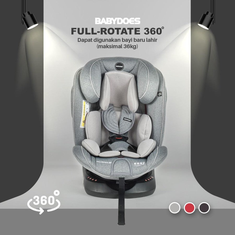 Car Seat Baby Does / BabyDoes CH 8735 Full Rotate 360 Derajat