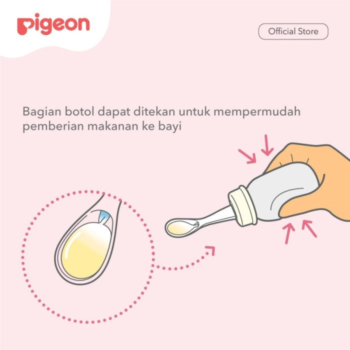 PIGEON Food Feeder 120Ml | Botol Sendok