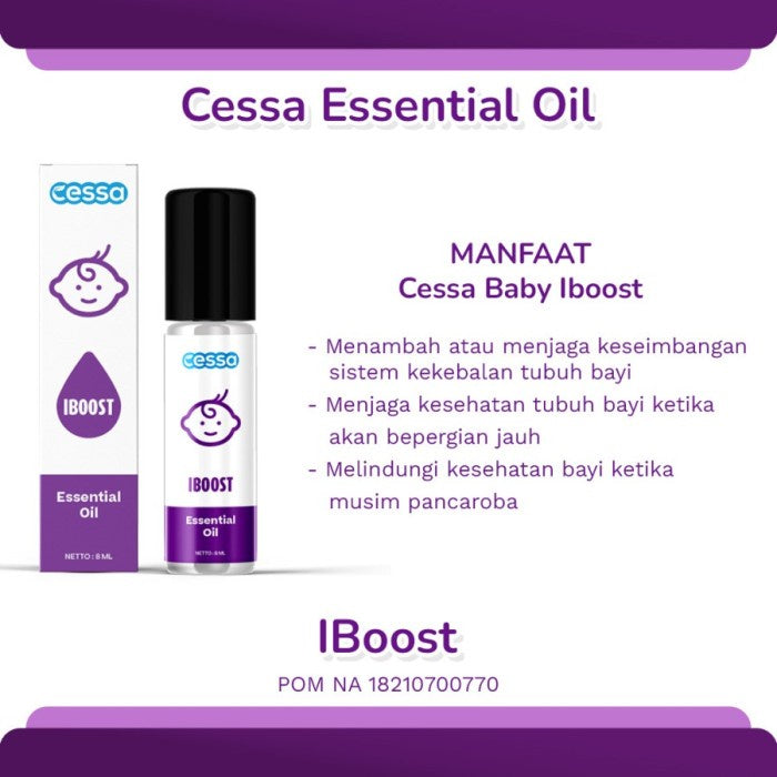 CESSA BABY ESSENTIAL OIL 8 ML PEREDA BATUK PILEK DEMAM REWEL