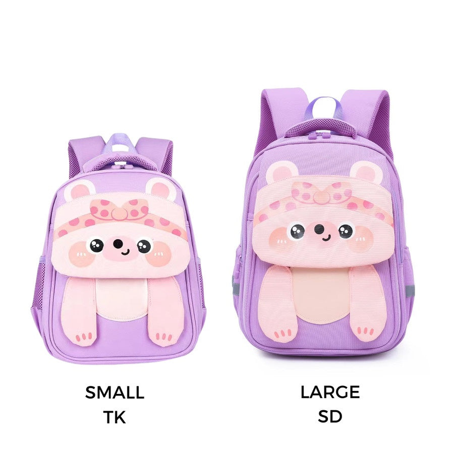 Skoola Tas Ransel Anak Sekolah Karakter Animals