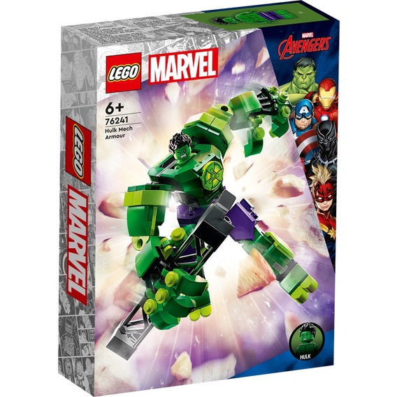 LEGO® Marvel Hulk Mech Armor 76241 Building Toy Set (138 Pieces)
