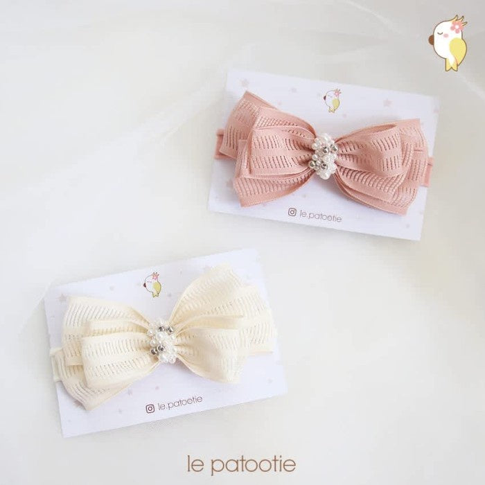 Le Patootie Ribbons - KIM Ikat Rambut Pita Anak Headband