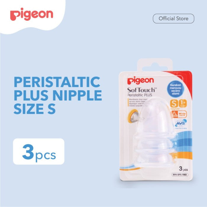 PIGEON Dot Peristaltic Plus 3 Blister S | Dot Bayi Wide Neck