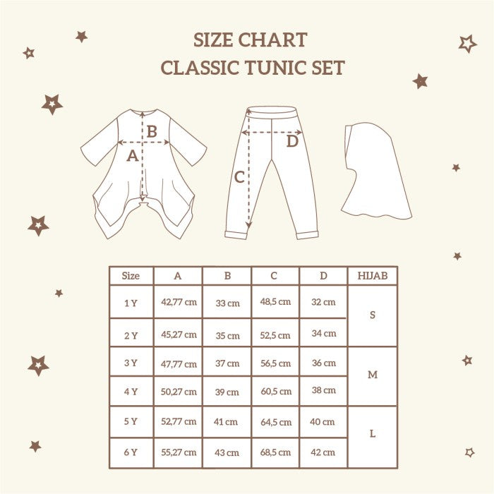 Little Palmerhaus - Classic Tunic Girl Set Raya Collection