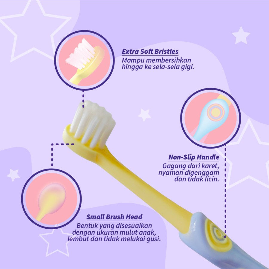 Bagus PiPi Kid Joy Kids Toothbrush Sikat Gigi Anak Bulu Sikat Lembut