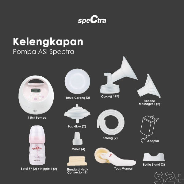 Pompa ASI Elektrik Spectra S2Plus S2+ - Electric Breast pump