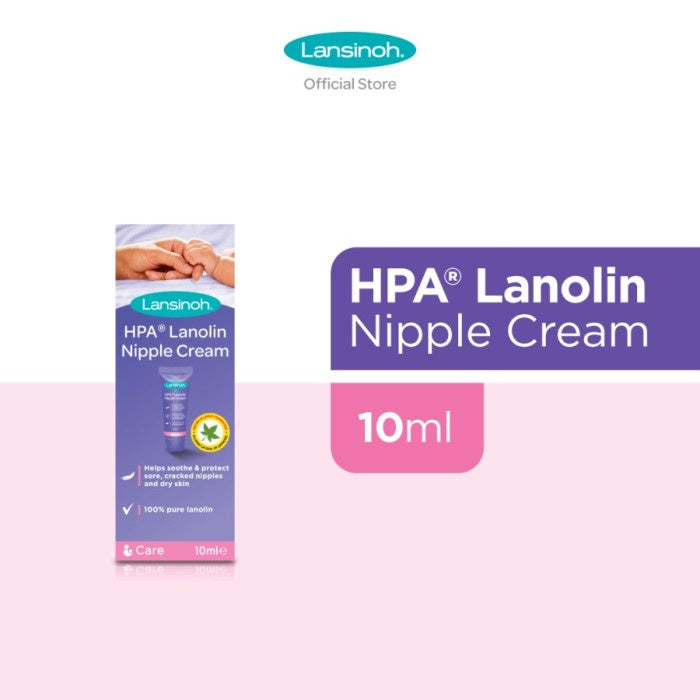 LANSINOH HPA Lanolin Sore Nipple Cream 10 / 40 ml - Krim Puting Lecet