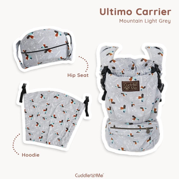 GENDONGAN BAYI - GENDONGAN SSC M SHAPE ADJUSTABLE-CUDDLEME ULTIMO