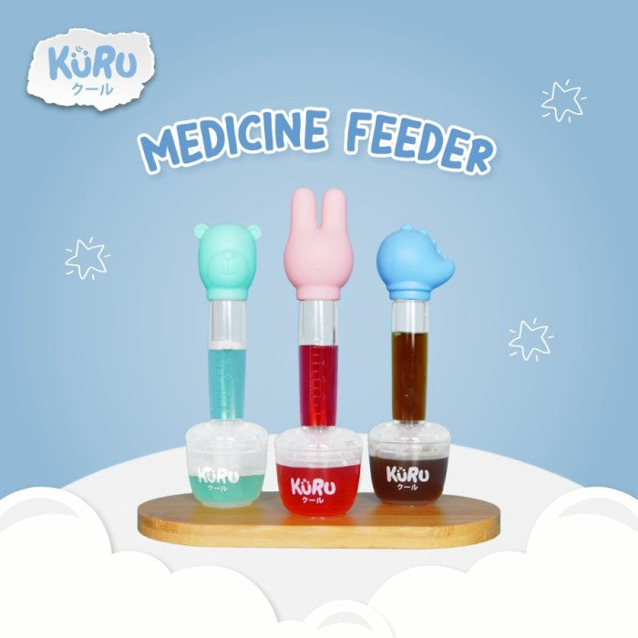 KURU Baby Medicine Feeder MF1 | Alat Bantu Minum Obat Susu Pipet Bayi