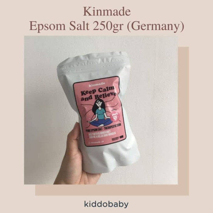 Kinmade Epsom Salt 250gr (Germany) | Garam Epsom Sumbatan ASI