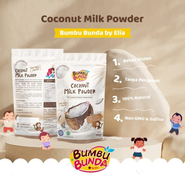 Bumbu Bunda by Elia Organic Coconut Milk Powder Santan Bubuk Organik