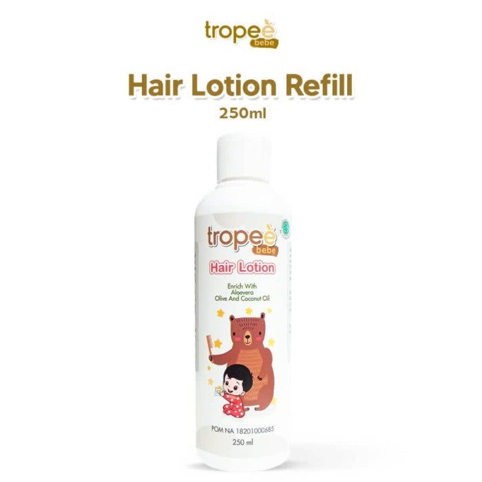 Tropee Bebe - Lotion Rambut (Hair Lotion) Refill 250 ml
