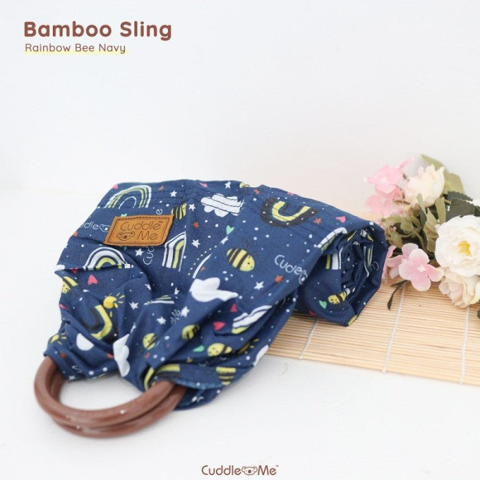 GENDONGAN BAYI - GENDONGAN JARIK M SHAPE-CUDDLEME BAMBOO SLING MOTIF