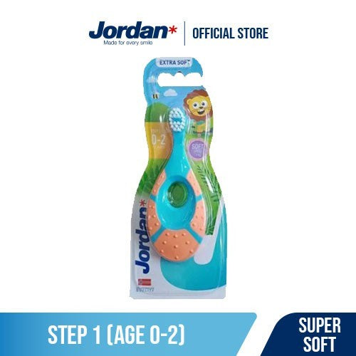Jordan Toothbrush Step 1 - Sikat Gigi Bayi 0 - 2 tahun