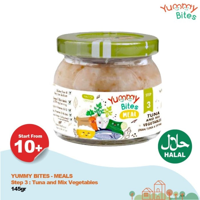 Yummy Bites Meal Step 3 (10bulan) Yummybites Bubur Siap Santap Mpasi