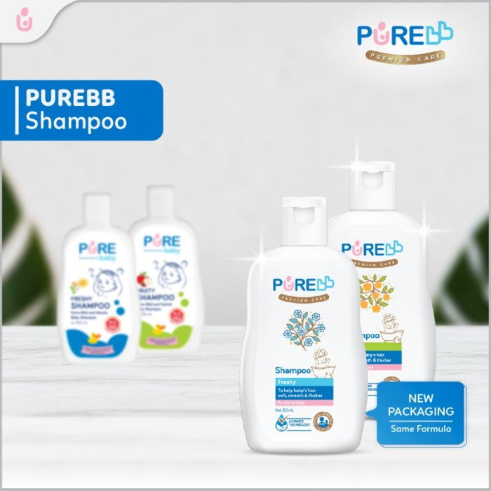 PUREBB SHAMPOO 230ml FRUITY Shampo Bayi