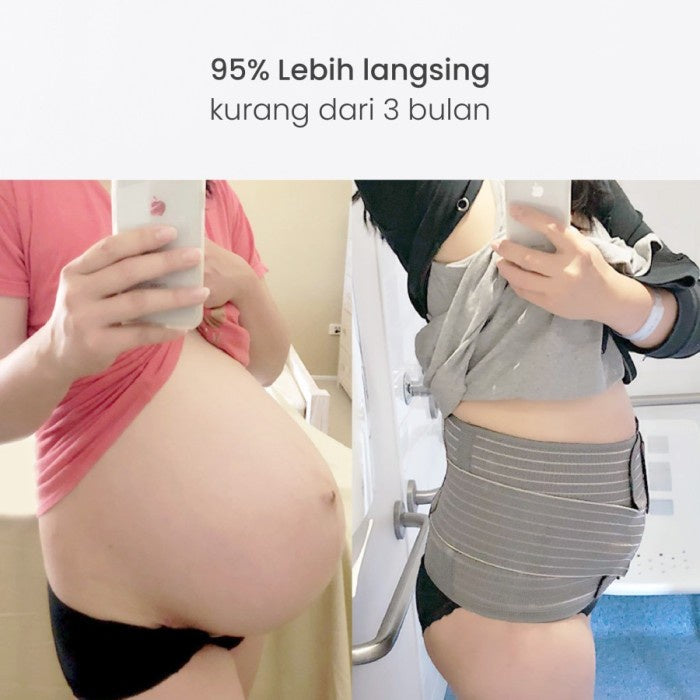 Mamaway Korset Pelangsing Pasca Melahirkan Nano Bamboo