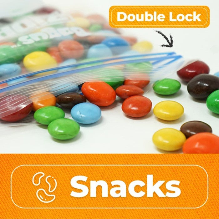 Bagus Zipperbag 20s 27x28 Double Lock Steril Food Grade