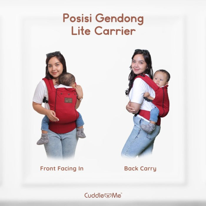 GENDONGAN BAYI - GENDONGAN SSC M SHAPE-CUDDLEME LITE CARRIER SOLID