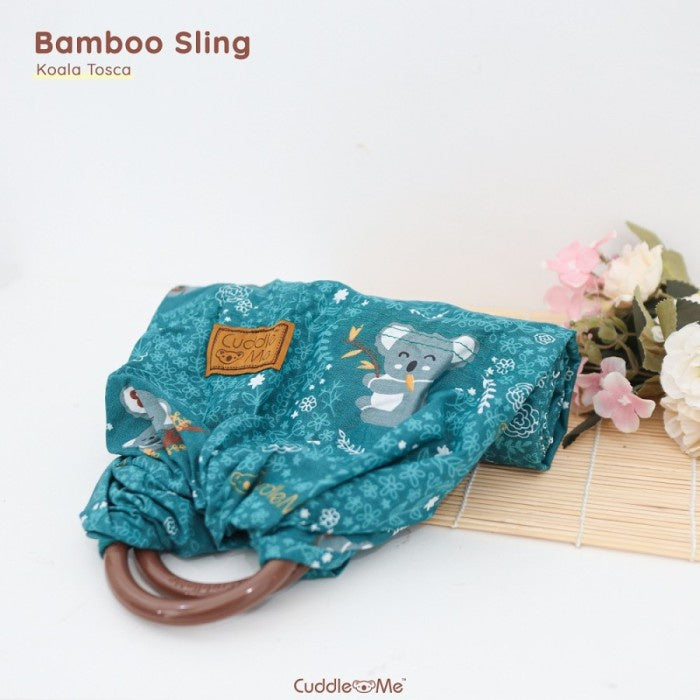 GENDONGAN BAYI - GENDONGAN JARIK M SHAPE-CUDDLEME BAMBOO SLING MOTIF